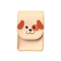 바이오피스 가죽 크로스백 키트 어린이 캐릭터 가방 만들기 재료 diy 초등 돌봄 교실 바느질 공예 키트 곰 토끼 강아지, 강아지 크로스백