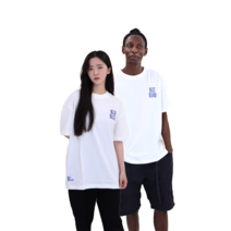 블루블러드 오버핏 스몰 라이너 티셔츠 [White]