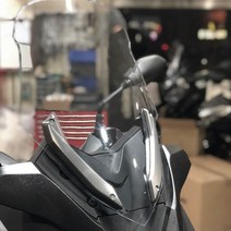 야마하 XMAX300 가니쉬 스크린 골드 엑스맥스300 스크린 커스텀 튜닝, Silver - 실버, 1개