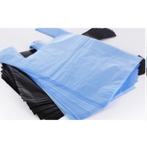 비닐봉투 쇼핑(손잡이) 마트봉투 실속있는 다양한 사이즈 시장봉투, 화이트, 6호 100매