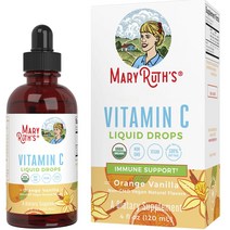 메리루스 비타민 C 오렌지 + 바닐라 액상형, 120ml, 1개