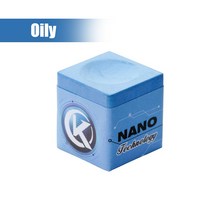 KONLLEN-당구 초크 그립 전원 접착 방식 풀 큐 스누커 캐롬 나노 기술 재료, Blue