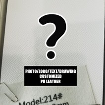 천 원단 사용자 정의 로고 PU 가죽 인쇄 사진 또는 텍스트 드로잉 PVC 가방 소재용 3, 78.39 - NO Custom