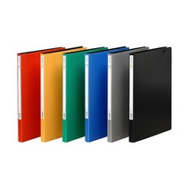 DTG051231f20 65230 문화 PP펀치리스화일 F433-7 노랑 왼쪽하트클립집게 1개