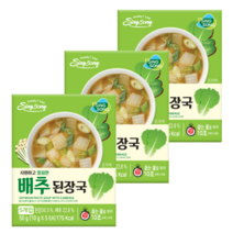 신송 깔끔한 배추된장국, 10g, 5개입 x 3개