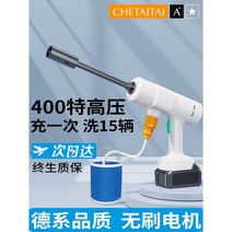 충전식 전기 세척기 휴대용 고압세차기 무선 배터리, (플래그십 모델)