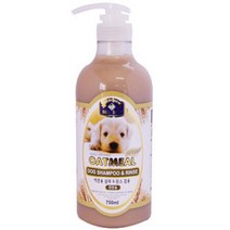 뉴벨버드 오트밀 샴푸린스 750ml 애견샴푸, 1