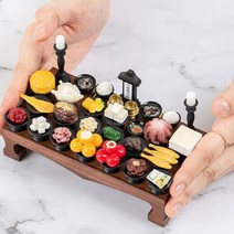 추모용 미니어처 납골당꾸미기 고급 제사상 차례상 1인상 2인상, 고급제사상-2인상