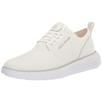 Cole Haan 여성용 Grandsport Journey 니트 스니커즈 블랑 드 블랑/글라