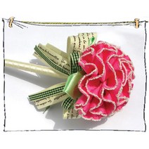 미누아띠 [DIY]KA03 (바느질이 필요없는)카네이션볼펜, 1세트, 피콧 핑크