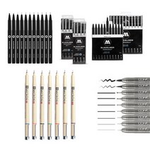 COPIC 코픽 사쿠라피그먼트 모로토우 블랙라이너 모음, B_사쿠라피그마마이크론/블랙_0.2mm