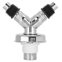 세탁기 Y관 바닥 배수 어댑터 pvc 이중 목적 y 파이프 커넥터 floor drain tee joint adapter 배수 씰링 도구 세탁기, 덮개 포함, 한개옵션1
