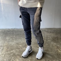 미꼬장 두꺼운 기모카고조거바지 포근 피치기모