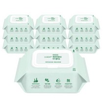 닥터메디오 베베맘맘 깨끗한 엠보싱 아기 물티슈 캡형, 100매, 20팩