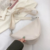 가을과 겨울 캔버스백 캐주얼 메신저 허리 가방 틈새 작은 가방 여성 새로운 만두백