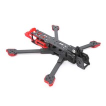 IFlight 키메라 6 탄소 섬유 초경량 프레임 키트 5mm 암 RC FPV 레이싱 프리스타일 인치 장거리등 드론 부, 한개옵션0