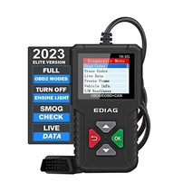 EDIAG 자동차 OBD2 스캐너 YA101 엔진 라이트 점검용 자동 코드 판독기 O2 센서1996년 이후 모든 OBD2 차량에 대한 EVAP 테스트 온보드 모니터 테스트 스모그