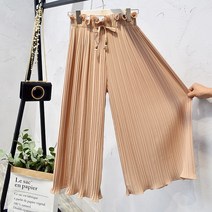 여자 와이드 슬랙스 베이직 모던 하비 통 큐롯 팬츠 스커트팬츠 일상 랩스커트