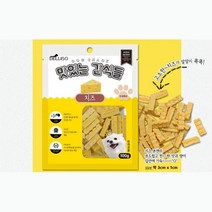 소형견 관절건강 치즈져키 애견간식 5p 보충 칭찬용 산책용 애견호텔 불독, 1개