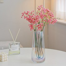 이플린 조화 안개꽃 3p, 1_연핑크