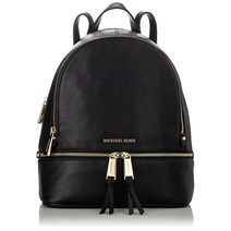 Michael Kors 백팩 핸드백 블루 블랙. One Size Rhea Zip 소형 백팩