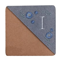 26글자 맞춤 자수 모서리 책갈피 펠트 편지 책갈피, I