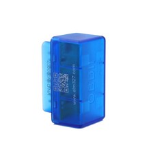 obd2 v1.5 블루투스 미니 elm327 elm 327 obdii 진단 인터페이스 obd2 auto car 진단 스캐너 for android 토크 소프트웨어, 블루 b2