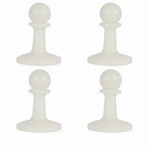 4x 보호 커버 야외 캠핑 천막 캐노피 텐트 폴 가드, 6.7cmx7mm, PP, 총명한