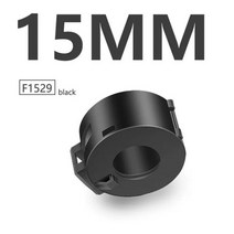 마그네틱 링 필터 간섭 방지 실드 탈착식 EMC 내경 3.5MM 5 7 9 11 13 15MM 스냅 디가우징 필터, 15MM black