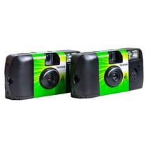 후지 필름 Fujifilm Quicksnap 플래시 400 카메라 및 (2 팩) (제조업체 생산 끝) 2 7032835의 팩 일본에서 직접, Fujifilm Quicksnap 플래시 400 카