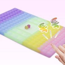 야광 푸쉬팝 버블 톡톡 주사위 게임