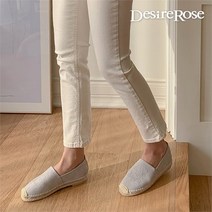 디자이어로즈 디자이어로즈 20대 30대 여자 플랫 에스파듀 슬립온 1cm (8171040)
