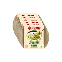 햇반 컵반Big 바질크림 리조또 306g 6입 취업선물