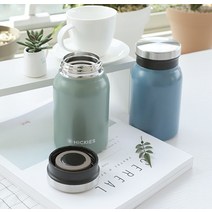 420ml sns 핫템 미니 텀블러 유아 이유식 보온 죽통 대량구매 단체구매 환영, 퍼플