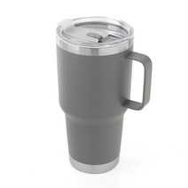 진공단열 스테인레스 텀블러핸들컵 850ML 그레이 캠핑 헬스 빨대보온물통 스텐텀블러 온도유지텀블러 보냉콜드컵 손잡이텀블러 대용량보온통