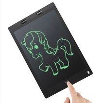 그림그리는패드 전자메모패드 kc인증 12인치 드로잉 타블렛 전자보드 lcd 패드 전자칠판 그림판, 1개, 랜 + 덤 색상