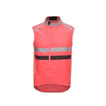 자전거 조끼 바람막이 반사 질렛 그레이엔코 남성용 핑크