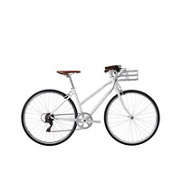 16 인치 경량 PortableType 미니 알루미늄 합금 접는 자전거 휴대용 스쿠터, 하얀색, 16인치