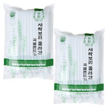 수담 새싹보리 콜라겐 곡물쫀드기 저분자 피쉬콜라겐 국산곡물 제주 새싹보리분말, 2개, 375g