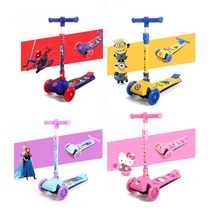 엠제이 CQB015 킥보드 유아 어린이 씽씽카 엘사 헬로키티 어벤져스, 01