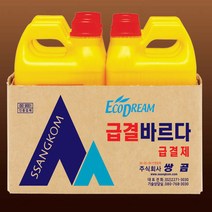 쌍곰 방수액 급결 완결 바르다 액체형 시멘트액체방수제, 완결6L