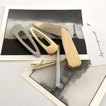 시나몬걸 무광 메탈핀 8cm 3p세트 헤어핀 포인트 머리핀