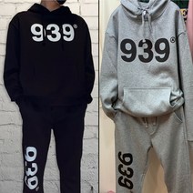 센스티 939기모후드 939기모바지 트레이닝복 여성 남성 남녀노소 긴팔 레터링 가을 겨울 커플 단체티 티셔츠