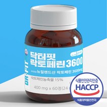 닥터핏 락토페린 3600mg 이중코팅 초고함량 60정, 60정X3개 6개월분 21% 추가할인혜택