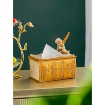 책모양 각티슈 케이스 화장지 냅킨통 사각 보관함, 상세 페이지 참고