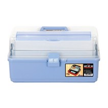 [아트키트]_PP다용도보관함_AK-40_블루_/_400*226*210 8D25, 상세페이지 참조