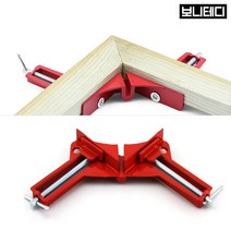 목공용클램프 클램프 만력기 퀵그립 목공공구 크램프, 옵션03 목공용 코너클램프