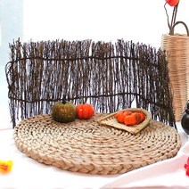 [Her1088] 전통소품 미니초가집 버들키 왕골매트 항아리 풍수인테리어 셀프백일상 촬영소품 설날, 싸리울타리(중)