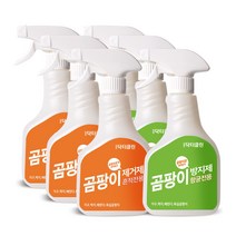 닥터클린 뿌리는 곰팡이제거제 500ml+ 곰팡이방지제 500ml, 3set, 1000ml