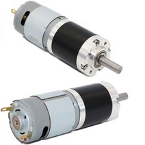 저속 모터 속도 조절 소형 모타 유성 기어 감속기 박스 기어박스 감속 저소음 긴 수명, 24V 80RPM